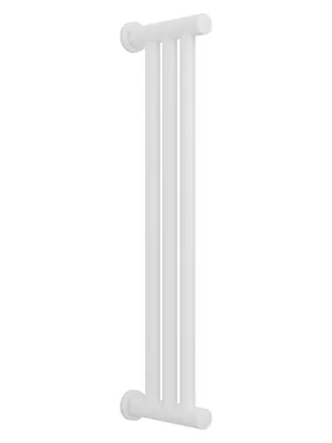 СУНЕРЖА ПП Полотенцесушитель 600х195 белый матовый, вертик./горизонт. подкл. 3/4" 30-4124-0600