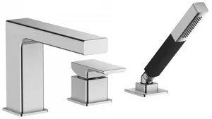 Смеситель Jacob Delafon на борт ванны, на три отверстия E37337-CP