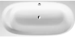 Ванна Duravit 1900х900 для угла слева, бесшовная панель, опора для головы 700362000000000