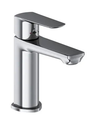 Смеситель для умывальника RAVAK LF 012.00CR однозахватный, излив 160мм, б/дон. клапана, хром