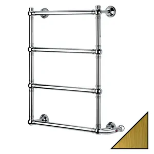 Полотенцесушитель электрический Margaroli Armonia 9-542-4 (830х690) бронза, 150Вт, 95425504OBNB