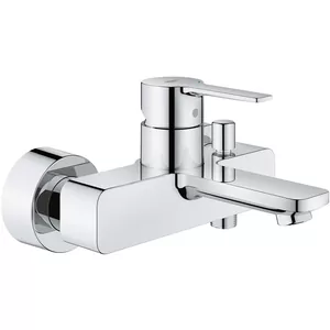 Смеситель Grohe New 33849001 для ванны, фиксированный излив 184мм, выход под шланг 1/2"
