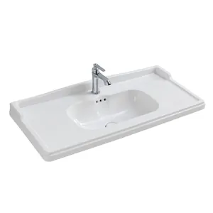 Раковина керамическая Cezares CZR-ELT-80-LVB 800мм, белая
