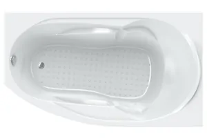 Ванна угловая BACH 169х100 Система 0, каркас, правая