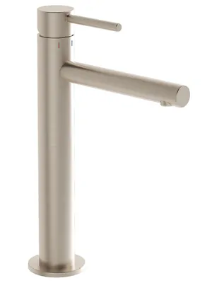 Смеситель Vitra для умывальника, с донным клапаном, никель шлифованный A4256934
