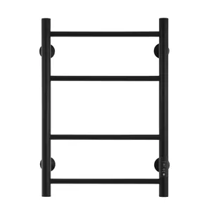 Полотенцесушитель электрический ENERGY 600х400 54Вт, таймер, черный