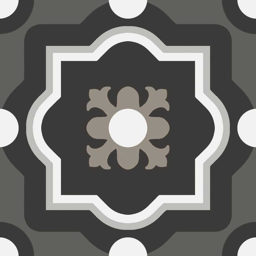 декор Patchwork BW 4 20x20