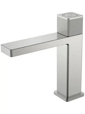 Смеситель Boheme Quad 159-NB для раковины, автоматический, однозахватный, никель брашированный