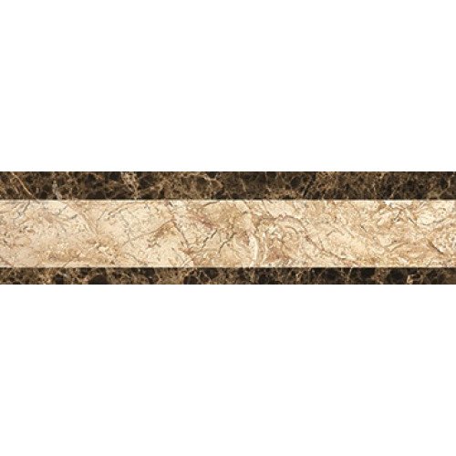 бордюр 16 Waterjet Border 80x20 (Choco Border) матовая