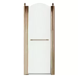 Душевая дверь Migliore (800х1950) левая, стекло прозрачное, бронза 22692