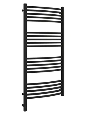 СУНЕРЖА Полотенцесушитель 1200х600 (20ступ) черный матовый, МЭМ-левый, 31-5704-1260