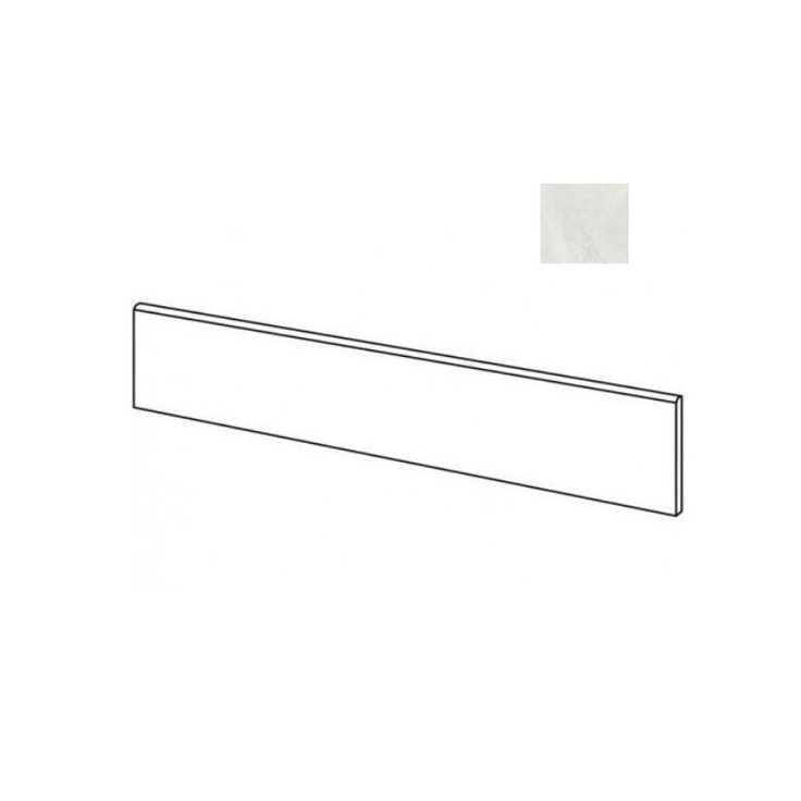 Sant Agostino Bergstone CSABBELI90 Battiscopa 90 Light 7,3x90 матовая