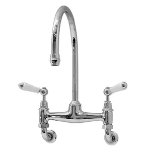 Смеситель для кухни Devon&Devon Heritage MARF615CR настенный, цвет хром