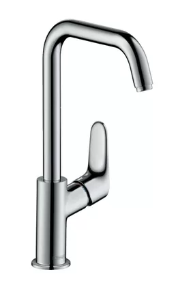 Смеситель для умывальника Hansgrohe однозахв., высокий излив 236 мм, д/к., хром 31609000