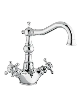 Смеситель для раковины Migliore двухзахватный, хром 18390 (ML.ARC-8334.CR)