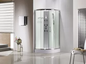 Душевая кабина BAND HOURS EVOLUTION A 90х90х217 стекло прозрачное, проф. хром, низкий поддон
