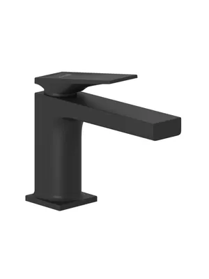 Смеситель для умывальника KLUDI однозахватный, с донным клапаном, черный матовый 542663975