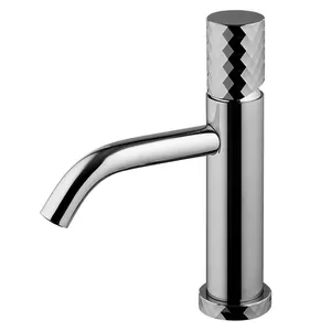 Смеситель для раковины FIMA Carlo Frattini низкий излив, с д/к, хром F3031TXSXCR