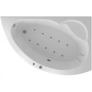 Ванна акриловая Акватек -2 170х110 правая, аэромассаж, пневмо управление