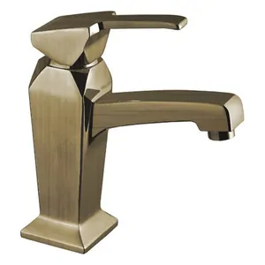 Смеситель CEZARES -LSM2-02 для умывальника, однозахватный, донный клапан, бронза