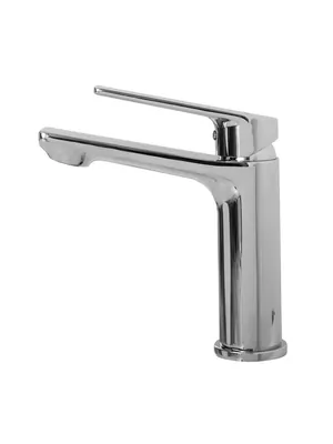 Смеситель CEZARES -LS-01-W0 127 мм для умывальника, однозахватный, без донного клапана, хром