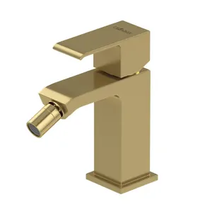 Смеситель для биде CEZARES -BS1-SR 78 мм, однозахватный, с донным клапаном, Sunrise