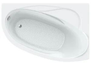 Ванна угловая BACH 165х110 Система 0, каркас, правая