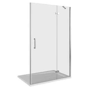 Дверь душевая GOOD DOOR BAS WTW-120-C-CH-R правое (120х185) распаш. дверь, стекло прозрачное