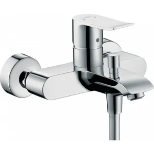 Смеситель Hansgrohe 31480000 для ванны/душа настенный, однозахватный