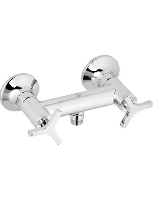Смеситель KLUDI Deco для душа, двухзахватный, хром 207100539