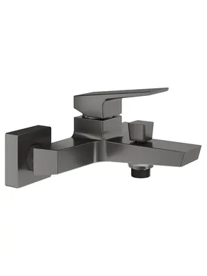 Смеситель для ванны/душа Aqueduto CLA0645 настенный, однозахватный, излив 159мм, сталь оруж