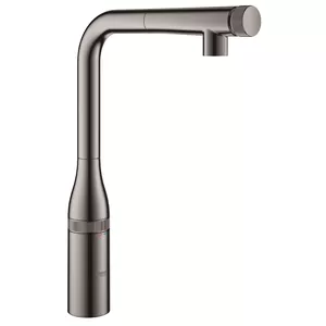 Смеситель Grohe 31615A00 для кухни, управление кнопкой, выдвижн излив, граф гл