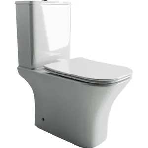 Унитаз-компакт Ceramicanova 650х340х770 напольный, с сиденьем, белый CN9002