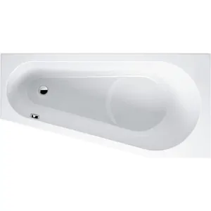 Ванна акриловая RIHO 150х80 L без гидромассажа, асимметричная левая (установка в правый угол)