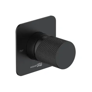 Смеситель WasserKRAFT 5251 для душа, однозахватный, черный Soft-touch