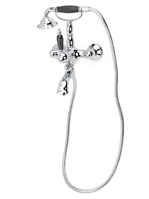 Смеситель Boheme Chromo 263-BLC для ванны/душа, настенный,однозахв, лейка 1 режим, хром