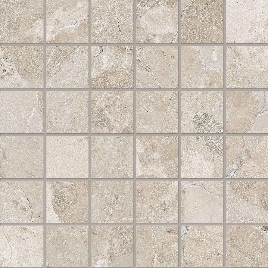 мозаика Matera Stone Mosaico 50x50 Greige Silktech 30x30