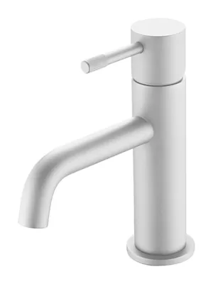 Смеситель Boheme 461-MW для раковины, на 1 отверстие, однозахватный, белый мат