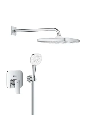 Душевая система Grohe для душа, без встр. части, верхний и ручной душ, цвет: хром 1053360000