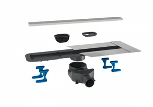 Душевой лоток BETTOSERB Drain 550мм с решеткой, комб.затвор 13701230