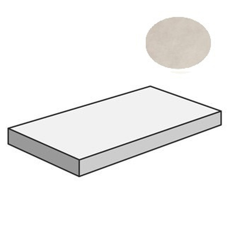 Sant Agostino Sable CSAGADSC12 Gradone Angolare 120 Dx Cement 33x120 матовая