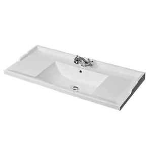 Раковина для тумбы Caprigo Brighton L/Ponza/Valletta 100 (1025х470) Y-100B белый