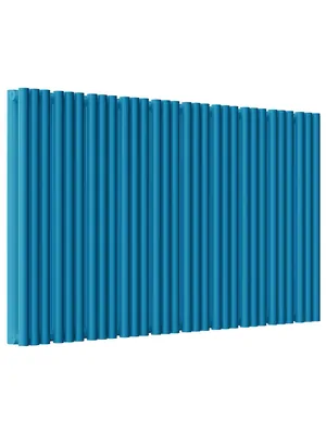 Радиатор стальной Empatiko V S2 двухтруб 1192х536х122 30 сек бок.подкл, 3471Вт, Dreamy blue