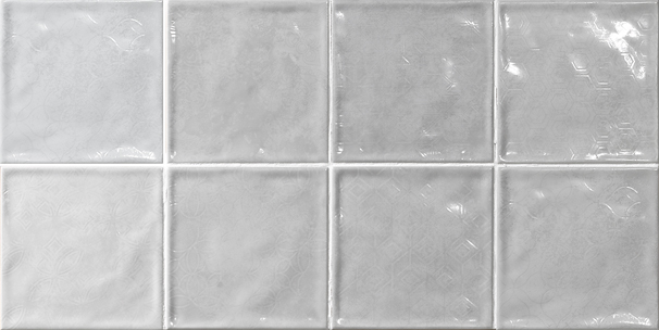 Chic Decorado Gris Glossy 15X15 глянцевая