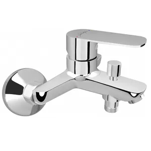 Смеситель Jacob Delafon для ванны/душа, настенный, короткий излив E29844-CP