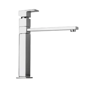 Смеситель для кухни Paini однозахватный, высокий поворотный излив, цвет: хром 84CR579RSKM