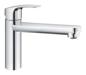 Смеситель Grohe 30463000 для кухни, средний излив, однорычажный, цвет: хром