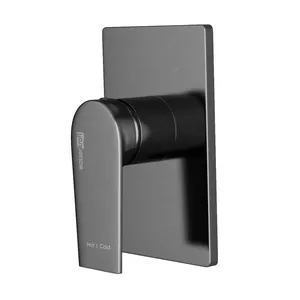 Смеситель для душа WasserKRAFT 8451 встраиваемый, однозахватный, с внутр. частью, оруж. сталь