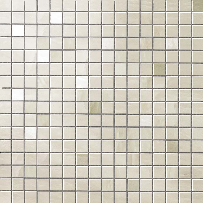 Marvel Edge Imperial White Mosaic Q 30,5x30,5 глянцевая