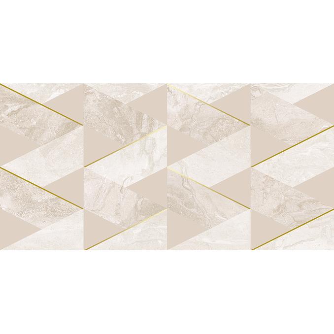 Gregory Decor Beige 25x50 глянцевая